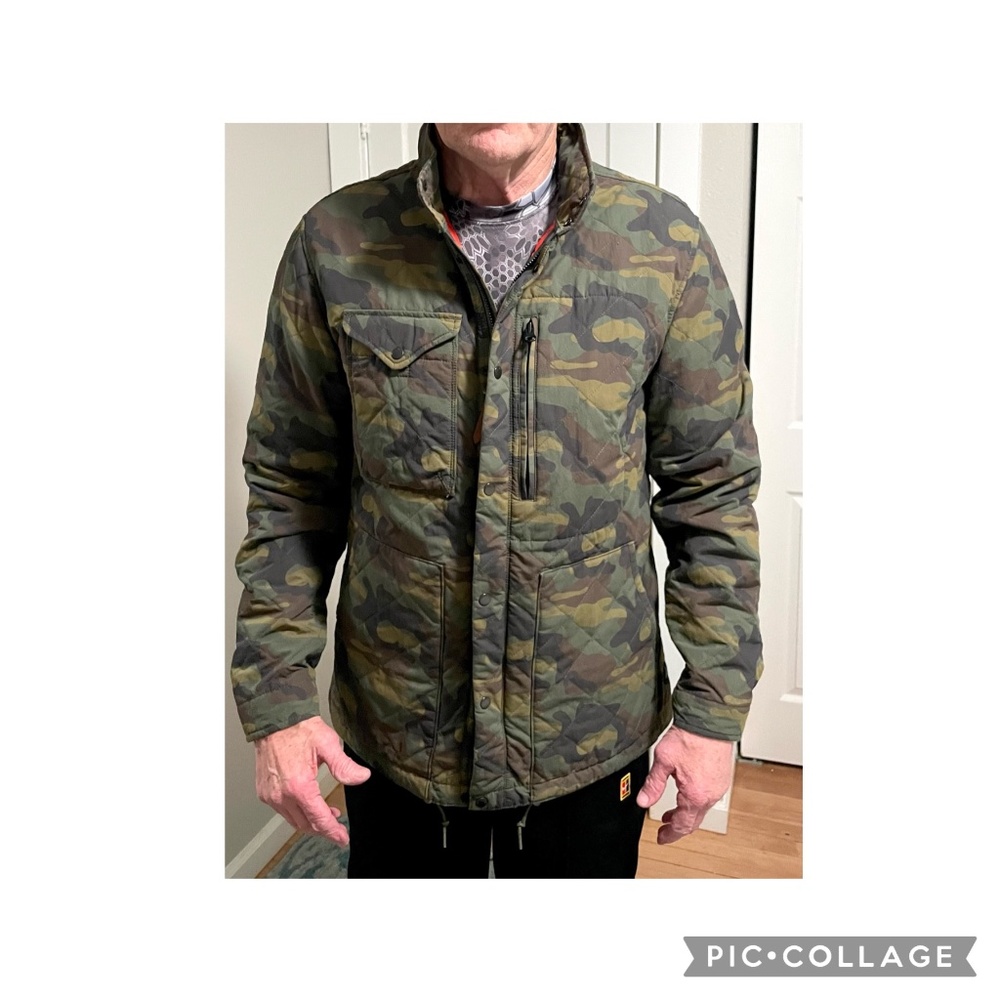 Relwen Men’s Quilted Insulated Tanker Jacket